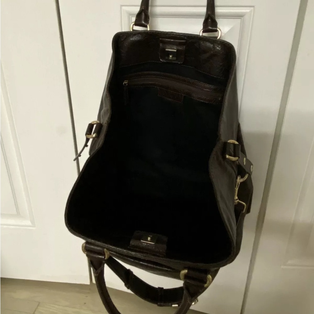 Authentic Givenchy Buggatti Medium Brown Tote Bag - image 3